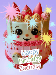 Happy Birthday Zachary GIF