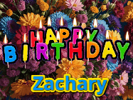 Happy Birthday Zachary GIF