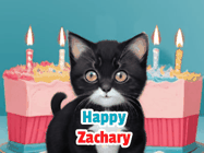 Happy Birthday Zachary GIF