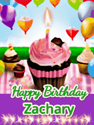 Happy Birthday Zachary GIF