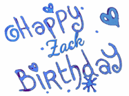 Happy Birthday Zack GIF