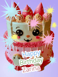 Happy Birthday Zarina GIF