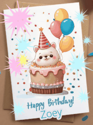 Happy Birthday Zoey GIF
