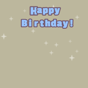 Happy Birthday GIF:Candy cake GIF malta, salt box & perano text