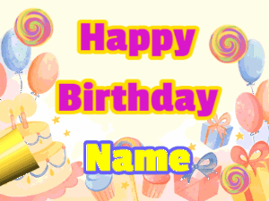 Happy Birthday Gifs To Personalize Make animated gifs from video files, youtube, video the gif maker currently supports png, jpeg, gif, and any other image formats supported by your web. happy birthday gifs to personalize
