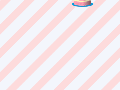 Happy Birthday GIF, birthday-10898 @ Editable GIFs, GIF: Birthday Cakes: stripe white purple block 