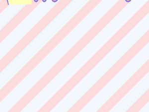Happy Birthday GIF:GIF: Birthday Cakes: stripe pink blue cursive 