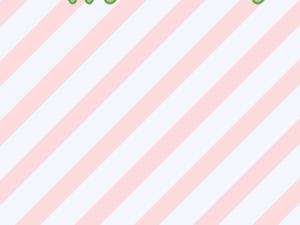Happy Birthday GIF:GIF: Birthday Cakes: stripe pink green cursive 