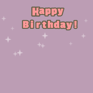 Happy Birthday GIF:Cream cake GIF london hue, finch & mona lisa text
