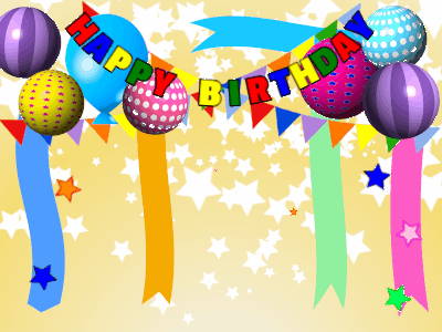 Happy Birthday GIF, birthday-134 @ Editable GIFs, Cake and birthday greeting