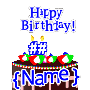 Happy Birthday GIF, birthday-14 @ Editable GIFs