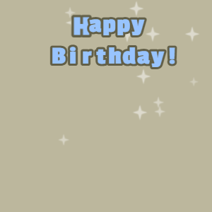Happy Birthday GIF:Cream cake GIF malta, finch & perano text
