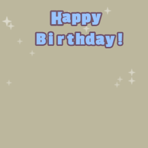 Happy Birthday GIF:Cream cake GIF malta, salt box & perano text