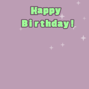 Happy Birthday GIF:Chocolate cake GIF london hue, salt box & mint green text