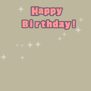 Happy Birthday GIF:Chocolate cake GIF malta, salt box & mona lisa text