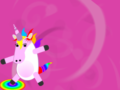 Customize this dabbing unicorn birthday gif