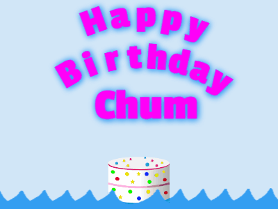 Happy Birthday GIF, birthday-2714 @ Editable GIFs,Birthday shark gif: candy cake &amp; purple text