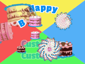 Cakes cakes cakes for birthday