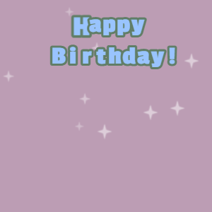 Happy Birthday GIF:Pink cake GIF london hue, glade green & perano text