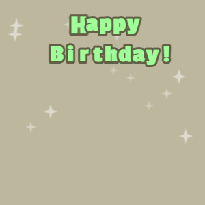 Happy Birthday GIF:Pink cake GIF malta, finch & mint green text