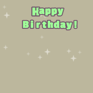Happy Birthday GIF:Pink cake GIF malta, salt box & mint green text