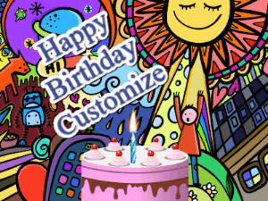 Happy Birthday GIF:Animated Birthday GIF 519