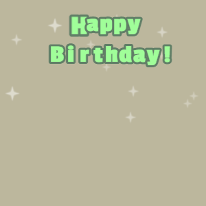Happy Birthday GIF:Pink cake GIF malta, glade green & mint green text