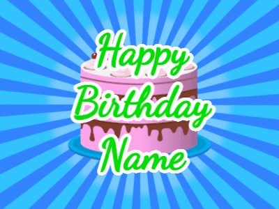 Happy Birthday GIF, birthday-5295 @ Editable GIFs