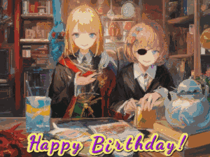 Anime Magic Shop Birthday
