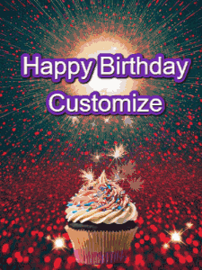 Happy Birthday Cupcake gif 570