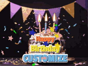 Birthday Cake GIF 576