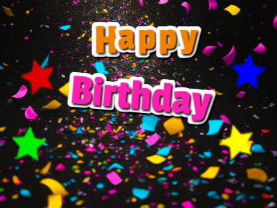 Happy Birthday GIF, birthday-584 @ Editable GIFs,Custmoize Animated Birthday GIF 584