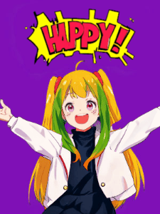Happy Birthday GIF:Happy Birthday Anime Shouts