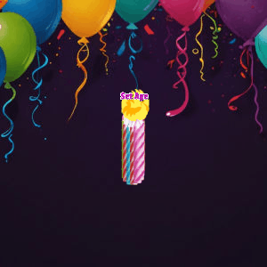Customize Happy Birthday GIFs