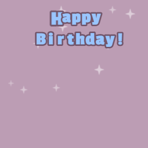 Happy Birthday GIF:Candy cake GIF london hue, salt box & perano text