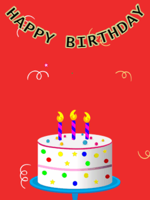 Happy Birthday GIF, birthday-8605 @ Editable GIFs