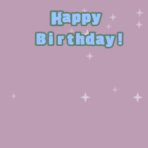 Happy Birthday GIF:Candy cake GIF london hue, glade green & perano text