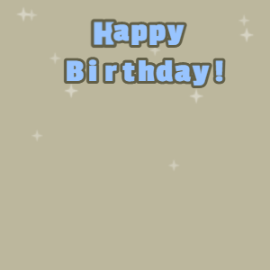 Happy Birthday GIF:Candy cake GIF malta, finch & perano text