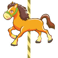 Carousel Horse Emoji, carousel-horse-emoji