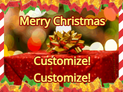 Christmas GIF, christmas-10 @ Editable GIFs, Christmas giftbox rolling background