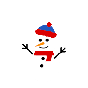GIF: Happy Snowman