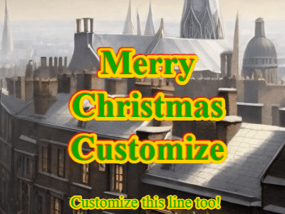 Christmas Snow GIF, christmas-card-1004 @ Editable GIFs,Christmas Snowflakes 1004