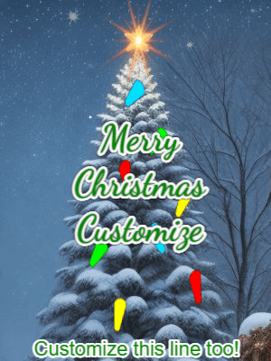 Christmas Tree GIF, christmas-card-3002 @ Editable GIFs,Christmas Tree 3002