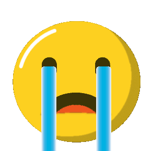 😭 Crying Emoji, crying-emoji @ Editable GIFs, crying-emoji