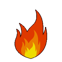 GIF: Fire Emoji