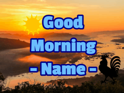 Good Morning GIF, good-morning-43 @ Editable GIFs,Good morning over Mekong River