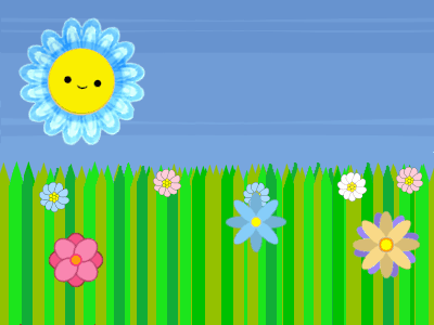 Good Morning GIF, good-morning-85 @ Editable GIFs,Sunny meadow rainbow morning