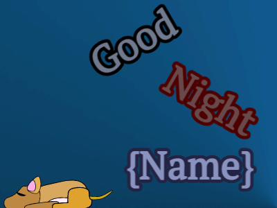Good Night GIF, good-night-1 @ Editable GIFs, Puppy falling asleep