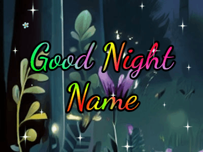 Good Night GIF, good-night-32 @ Editable GIFs,Nighttime Forest