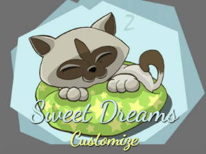 GIF: Sweet Dreams Kitten